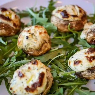 Feta stuffed mushrooms gluten free
