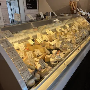Cheese selection