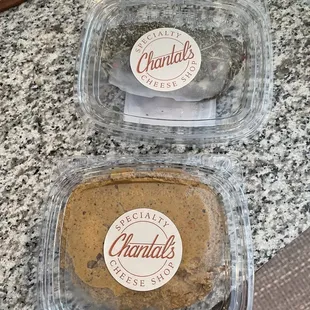 Vegan cheese and vegan pâté