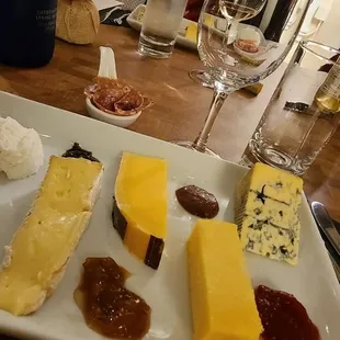 Cheese tasting