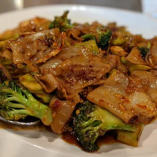 Drunken noodles