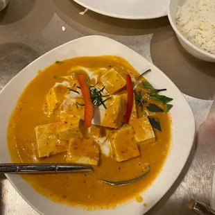 39. Panang Curry with tofu