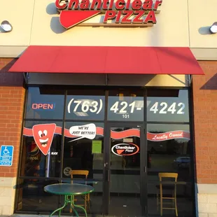 The front of the shop, view looking south.