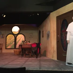 The pre-show set for Drinking Habits