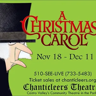 A Christmas Carol Nov 18-Dec 11, 2016