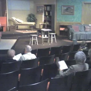 Stage of Type Talk and 120 seat theater