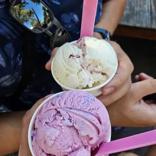 Cotton candy and forgot the other flavor lol