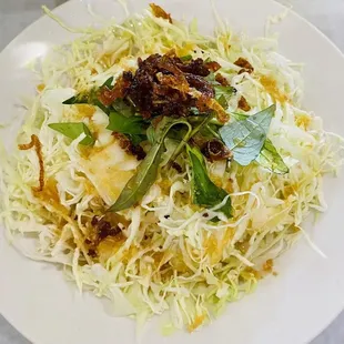 Salad from duck combo