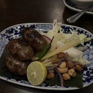 Isaan Sausage / Thai Sour Pork Sausages