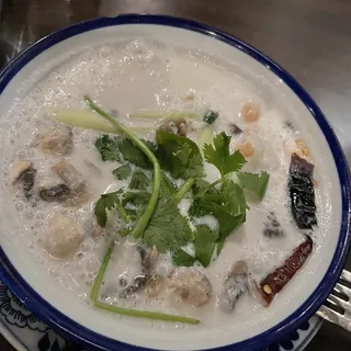 Tom Kha Soup with Shrimp