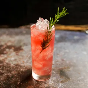 El Avión: espolón reposado tequila, mezcal, lemon, amaro nonino, lo-fi gentian amaro