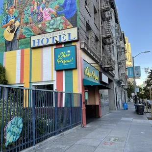 Exterior of Chao Pescao in San Francisco.