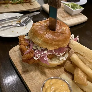 Pan con Bistec Sandwich