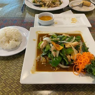 Thai basil with chicken