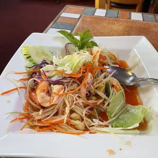Papaya salad