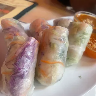 7. Fresh Spring Rolls