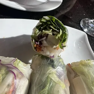 7. Fresh Spring Rolls