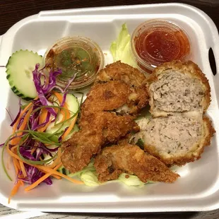 Chicken Legs Thai Herbs. It's similar to Stuffed Chicken Wings