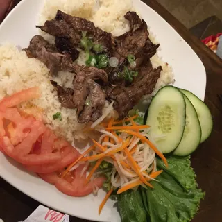 Steak Rice Dish