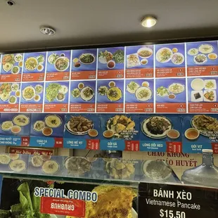 donuts, menu