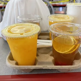 Our drinks