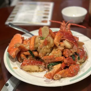 Stir-fried Lobster