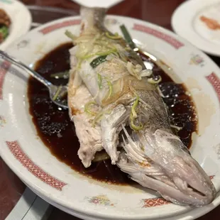 Steamed Fish