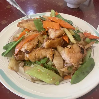 XO / Sauted Fish Filet with XO Sauce