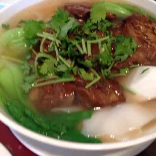 / / Chu Hou Beef Brisket Noodle Soup