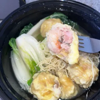 / Hong Kong Style Wonton Noodle Soup