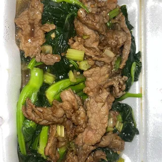/ Beef with Chinese Broccoli