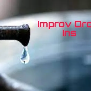 water dripping from a faucet