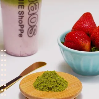 Strawberry Matcha Latte