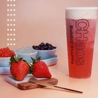 Strawberry Refresher with Cheezo