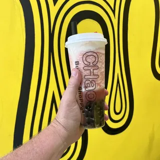 Watermelon Green Tea Refresher with Cheezo