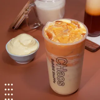 Thai Tea with Creme Brulee