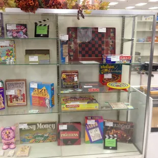 10/24/2015 -- Yes, we do games, especially vintage, and we check the game pieces if it's been opened