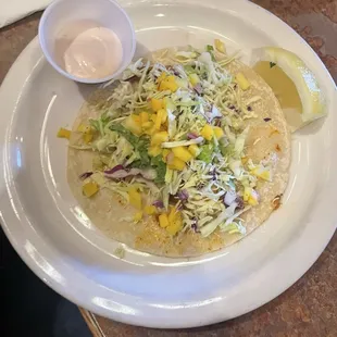 Fish taco