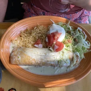 a chimichanga