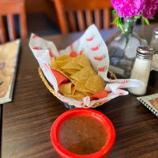 Chips and salsa