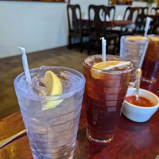 Wonderful, strong iced tea!