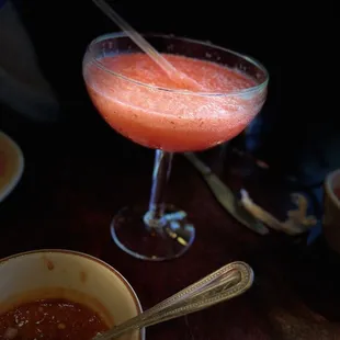Virgin strawberry margarita