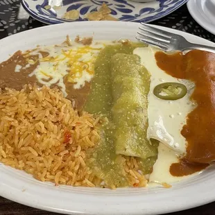 Enchiladas Banderas