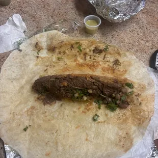 Birria burrito