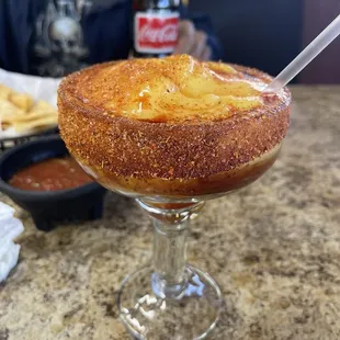 The mango  margarita was good