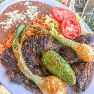 Carne asada plate