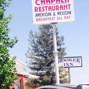 a sign for a mexican restaurant
