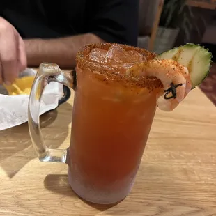 Michelada with Modelo Especial