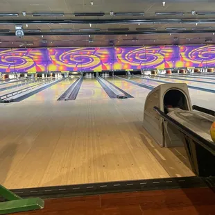 Bowling lanes