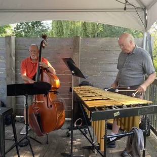 Krave jazz duo!  Kevin and Dave.